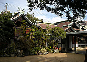柳原蛭子神社全景