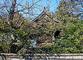 休天神社（明石天満宮）本殿左側面