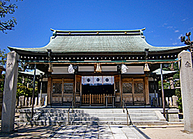 夢野熊野神社拝殿正面