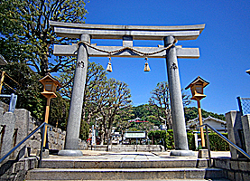 夢野熊野神社鳥居