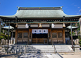 夢野熊野神社拝殿正面