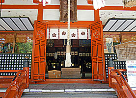 金澤神社拝所