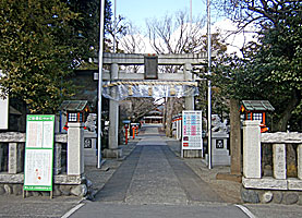 鈴鹿明神社参道入口