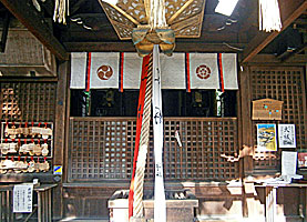 粟田神社拝所