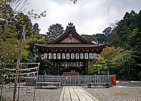 粟田神社外拝殿遠景