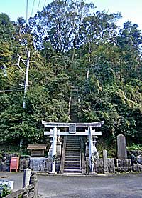 生駒山口神社社域