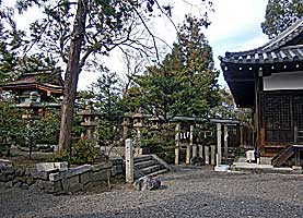 今井町春日神社社殿全景右側面