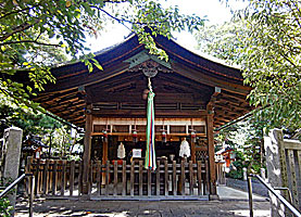 漢國神社拝殿正面