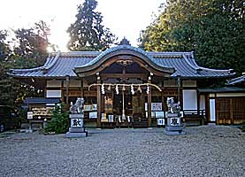 下田鹿島神社拝殿正面