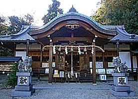 下田鹿島神社拝殿近景正面