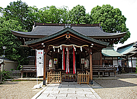 三輪坐恵比須神社拝殿正面