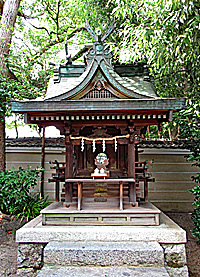 三輪坐琴比羅神社社殿正面