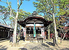 奈良町天神社幣殿正面