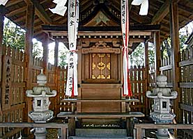 富雄恵美須神社社殿正面