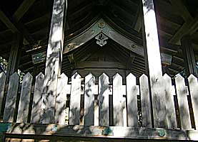 富雄恵美須神社社殿側面