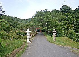 畝火山口神社入口