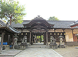 薬園八幡神社割拝殿