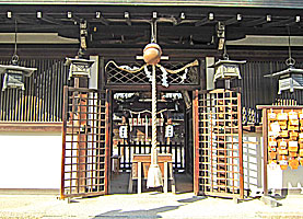 柳澤神社拝所