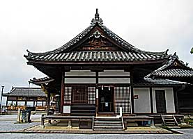 倉敷総鎮守阿智神社拝殿左側面