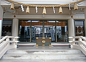 岡山神社拝所