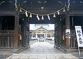 岡山神社参道