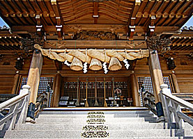 沖田神社拝所