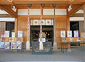 武蔵第六天神社拝所