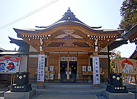 武蔵第六天神社拝殿正面