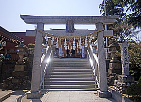武蔵第六天神社鳥居