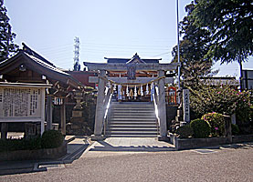 武蔵第六天神社社頭