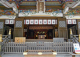 寶登山神社拝所