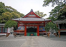 米之宮浅間神社拝殿