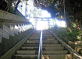赤羽八幡神社石段