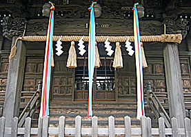 赤塚諏訪神社拝所