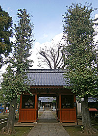 赤塚諏訪神社神門