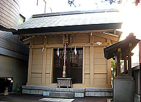 朝日神社拝殿