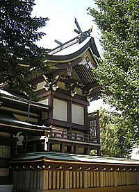 新宿諏訪神社本殿