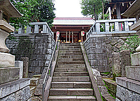 代田八幡神社石段