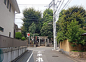 道々橋八幡神社社域