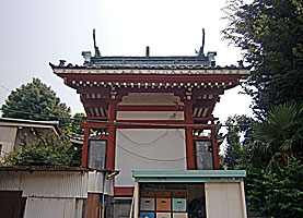 道々橋八幡神社本殿背面