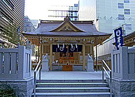 福徳神社（芽吹神社）社殿