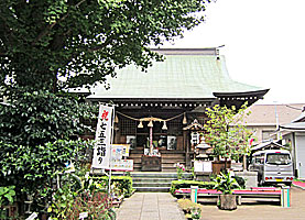 江北氷川神社拝殿