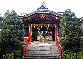 東大島神社拝殿