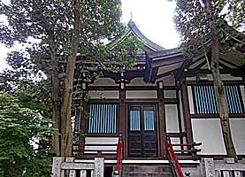 東墨田白髭神社拝殿左側面
