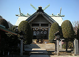 簸川神社拝殿