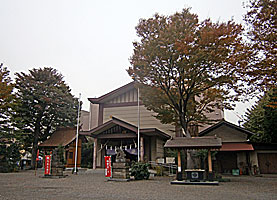 日野八坂神社社殿全景