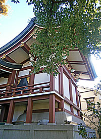 平井諏訪神社本殿左背面