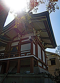 平井諏訪神社本殿左背面