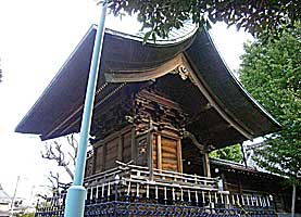 平井天祖神社（平井天祖香取神社）本殿右背面