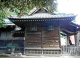平井天祖神社（平井天祖香取神社）拝殿右側面
